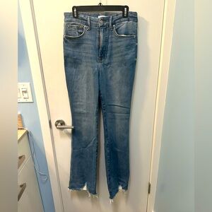 Good American “Good Curve” Boot Cut Jeans